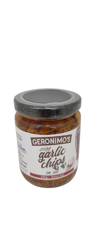 Geronimo's - Garlic Chips 200G